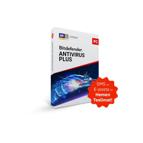 Antivirus Plus 3 Kullanıcı 3 Yıl - Türkçe Son Sürüm Lisans - Antivirüs Yazılımı